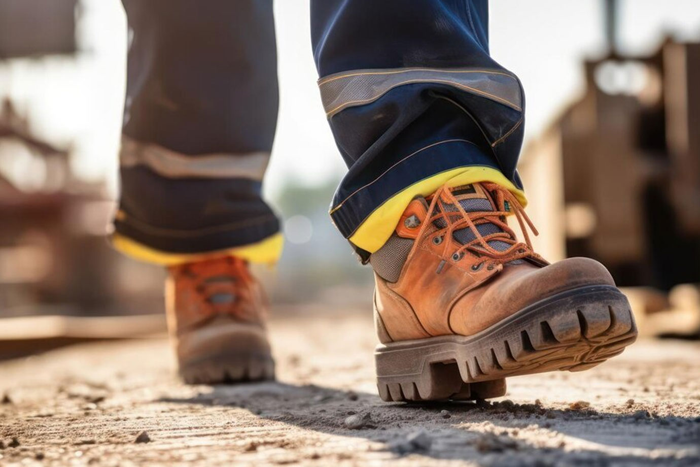 Leather for safety shoes